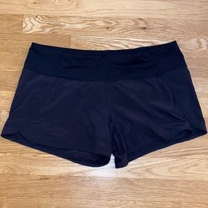 Lululemon Speed Shorts Black size 10